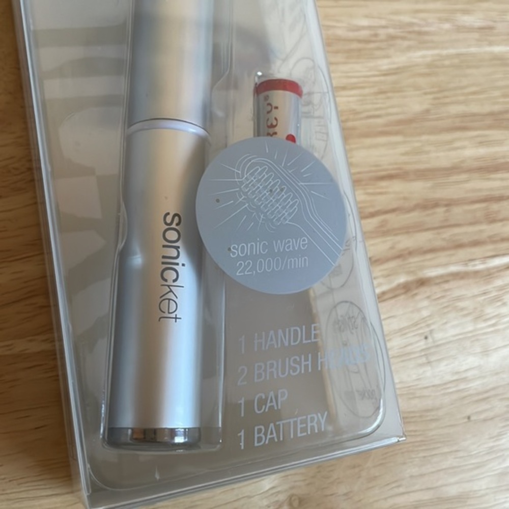 Sonicket Ultrasonic Battery Powered Tooth Brush ✨🦷🤍 - Picture 3 of 6